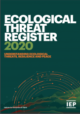 The first edition of Ecological Threat Register (ETR) by the Institute for Economics and Peace (IEP) measures the ecological threats faced by 157 independent states and territories and provides projections to 2050.