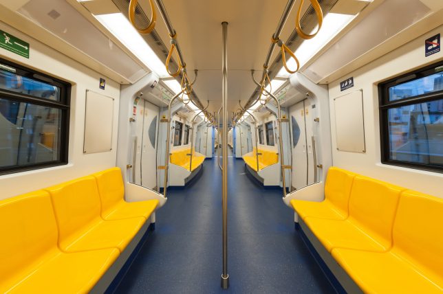 Empty subway, Pexel image.