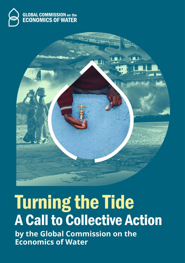 Cover of "Turning the Tide: A Call to Collective Action," by the Global Commission on the Economics of Water