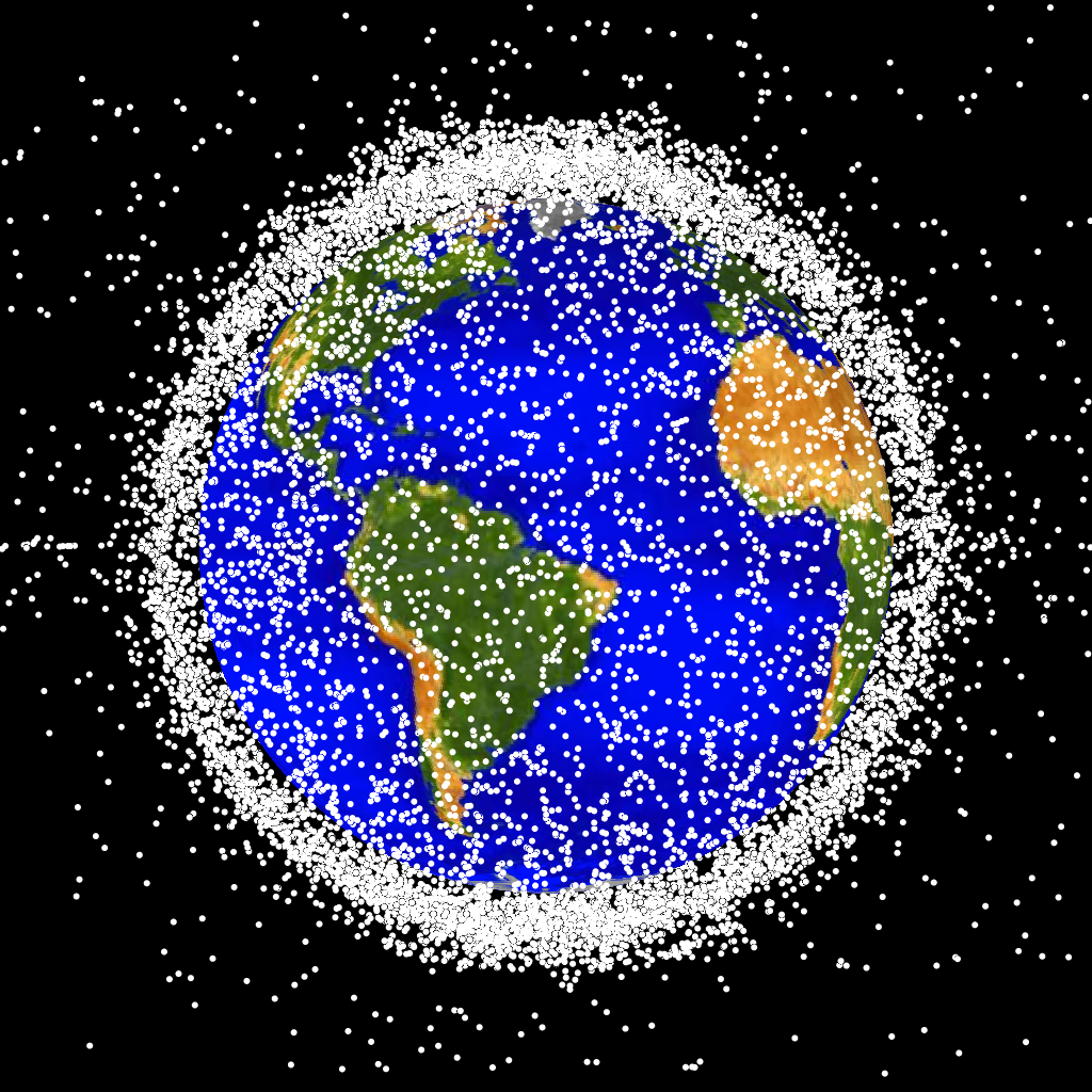 LEO - Low Earth Orbit - Credit: NASA ODPO.